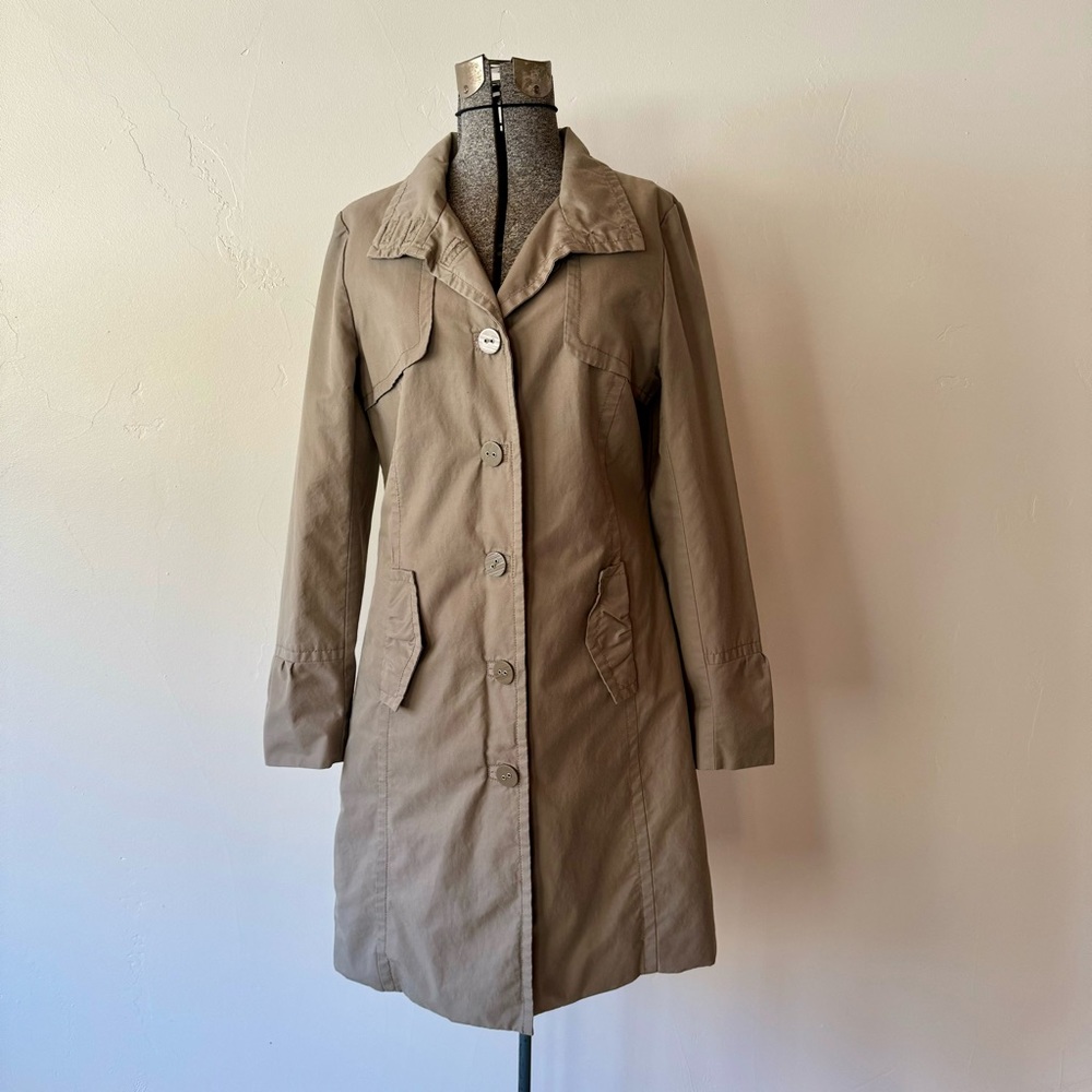 Tan Mossimo Women’s Trench Coat